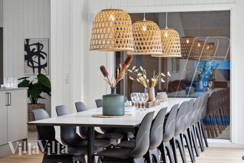 Luksushus nr. 818 har et flott oppholdsrom.