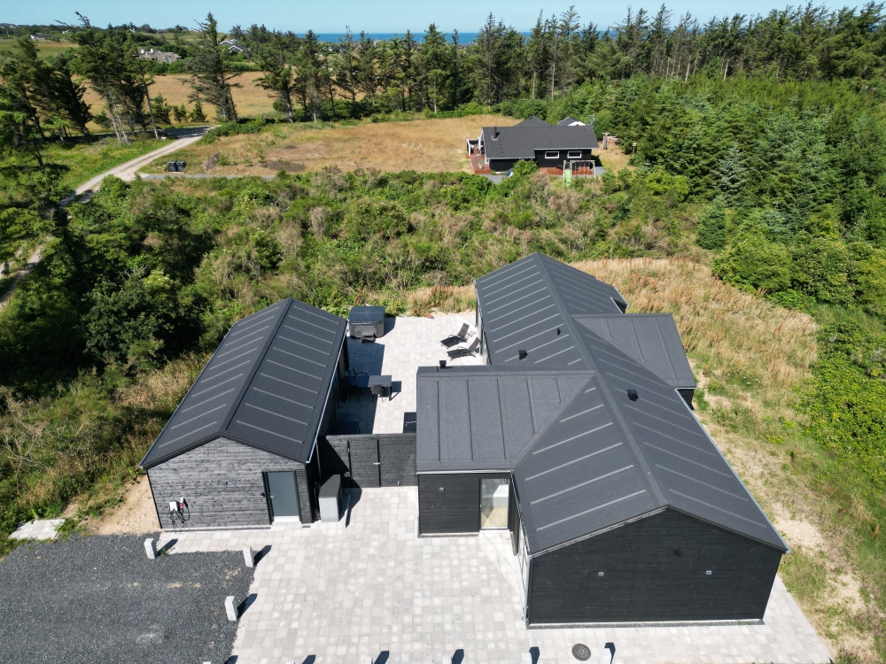 Dette lekre huset med spa, nr. 651, med plass til 10 personer, ligger i Nordjylland