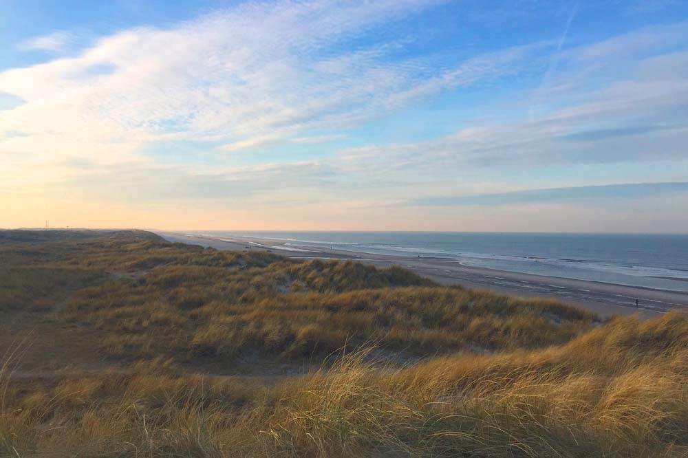 Stranden nær luksushus nr. 653.