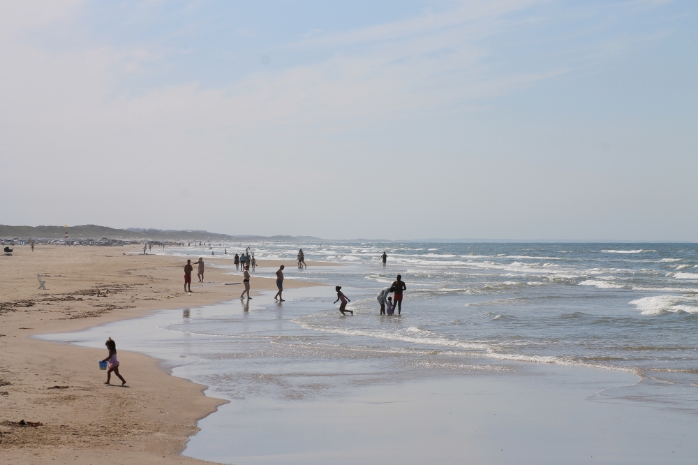 Stranden nær luksushus nr. 658.