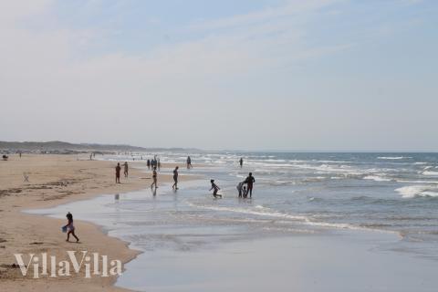 Stranden nær luksushus nr. 659.