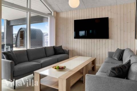 Sofakroken i luksushus nr. 661 i Lolland/Falster/Møn.