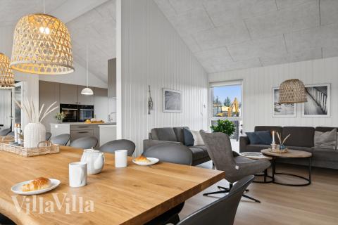 Luksushus nr. 652 har et flott oppholdsrom.