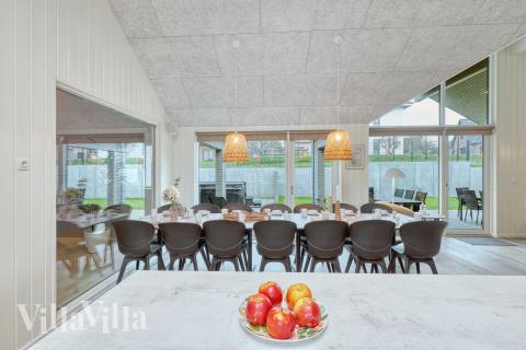 Kjøkkenet i luksushus nr. 770 er godt innrettet.