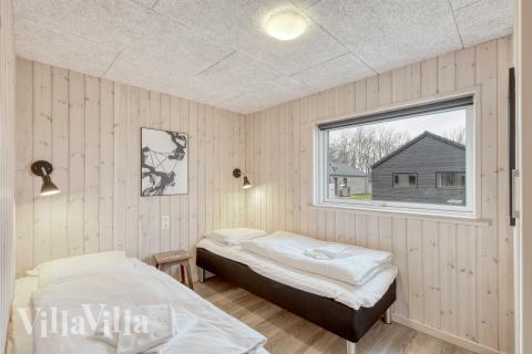 Et av de 5 soverommene i luksushus nr. 768 i Tyskland.