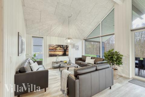 Sofakroken i luksushus nr. 760 i Tyskland.