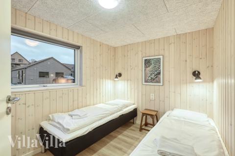 Et av de 6 soverommene i luksushus nr. 760 i Tyskland.