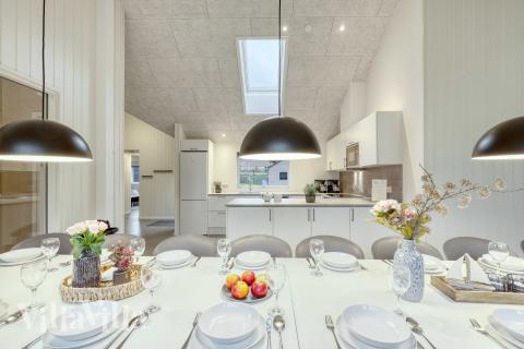 Luksushus nr. 761 har et flott oppholdsrom.