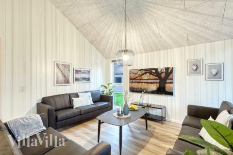 Sofakroken i luksushus nr. 762 i Tyskland.