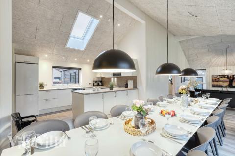 Luksushus nr. 763 har et flott oppholdsrom.