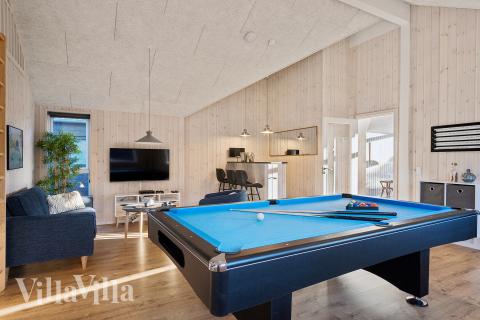 Aktivitetsrom i luksushus nr. 597 med 7 soverom og plass til 18 personer.