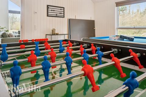 Luksushus nr. 621 til 16 personer tilbyr et stort aktivitetsrom med bl.a. biljard og dart