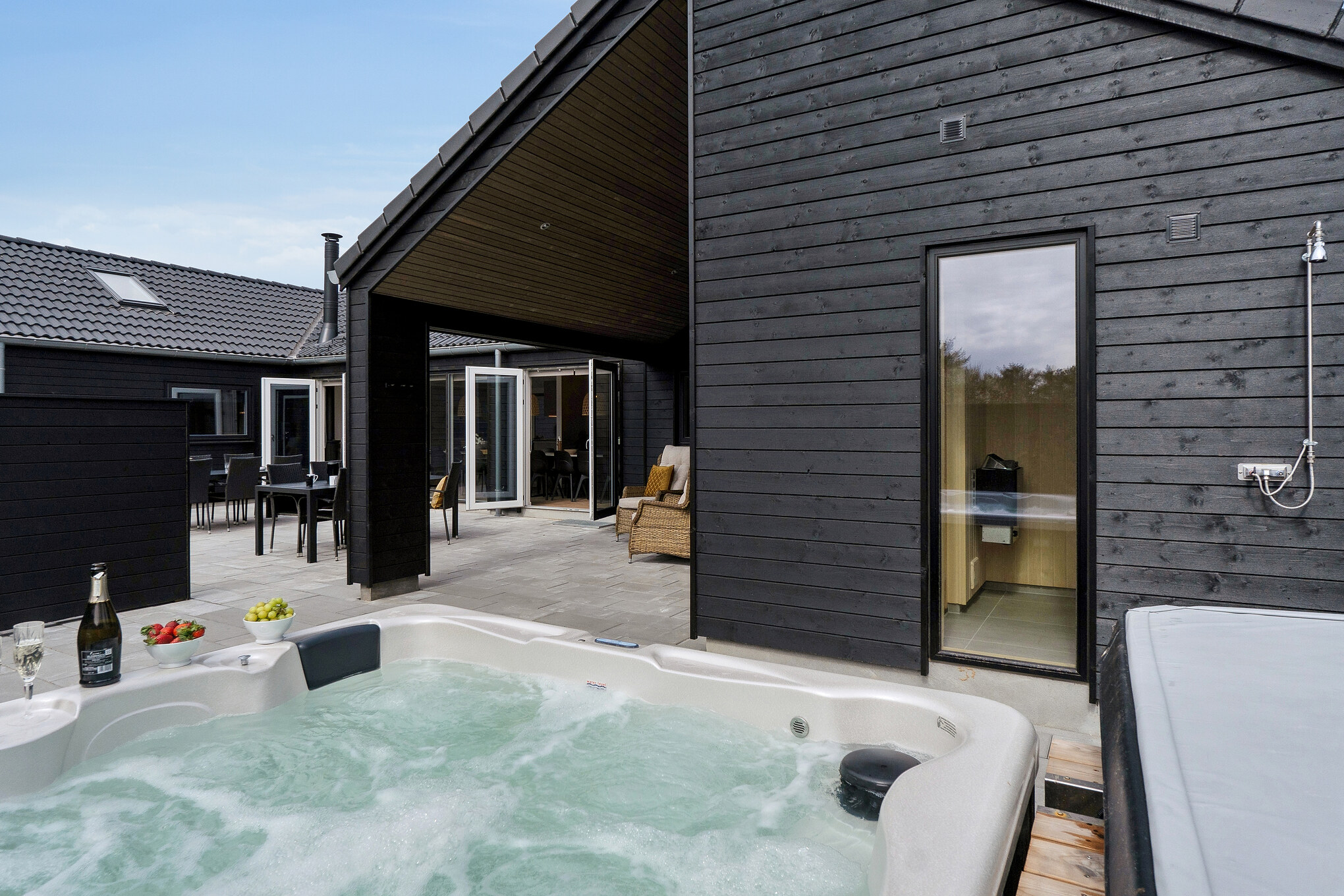Luksushus nr. 658 har bl.a. et deilig boblebad