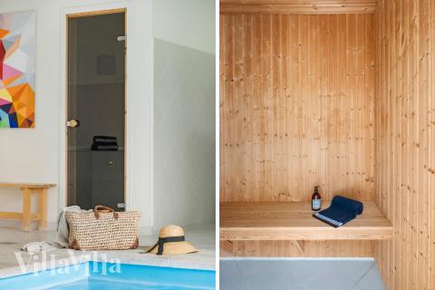 Nyt varmen i badstuen i luksushus nr. 339 til 16 personer