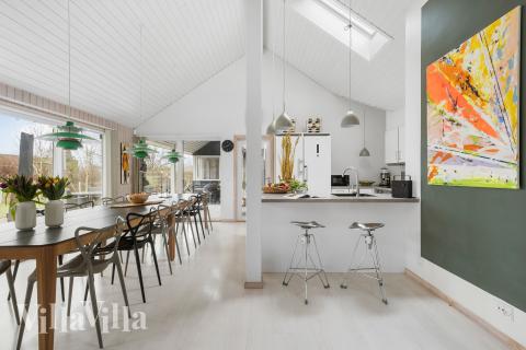 Luksushus nr. 339 har et flott oppholdsrom.