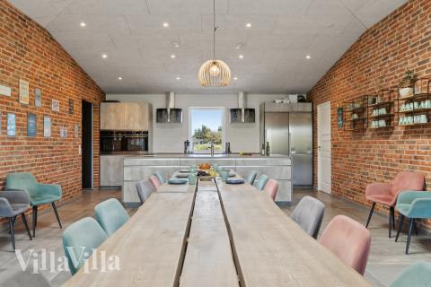 Luksushus nr. 607 har et flott oppholdsrom.