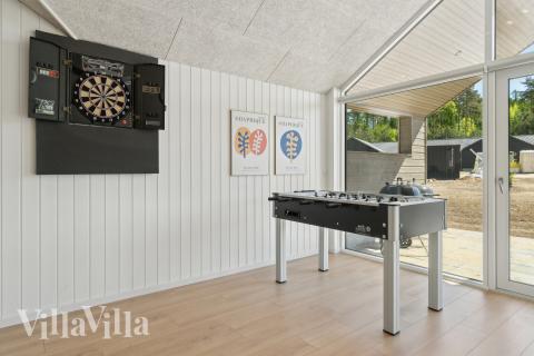 Aktivitetsrom i luksushus nr. 809 med 9 soverom og plass til 24 personer.