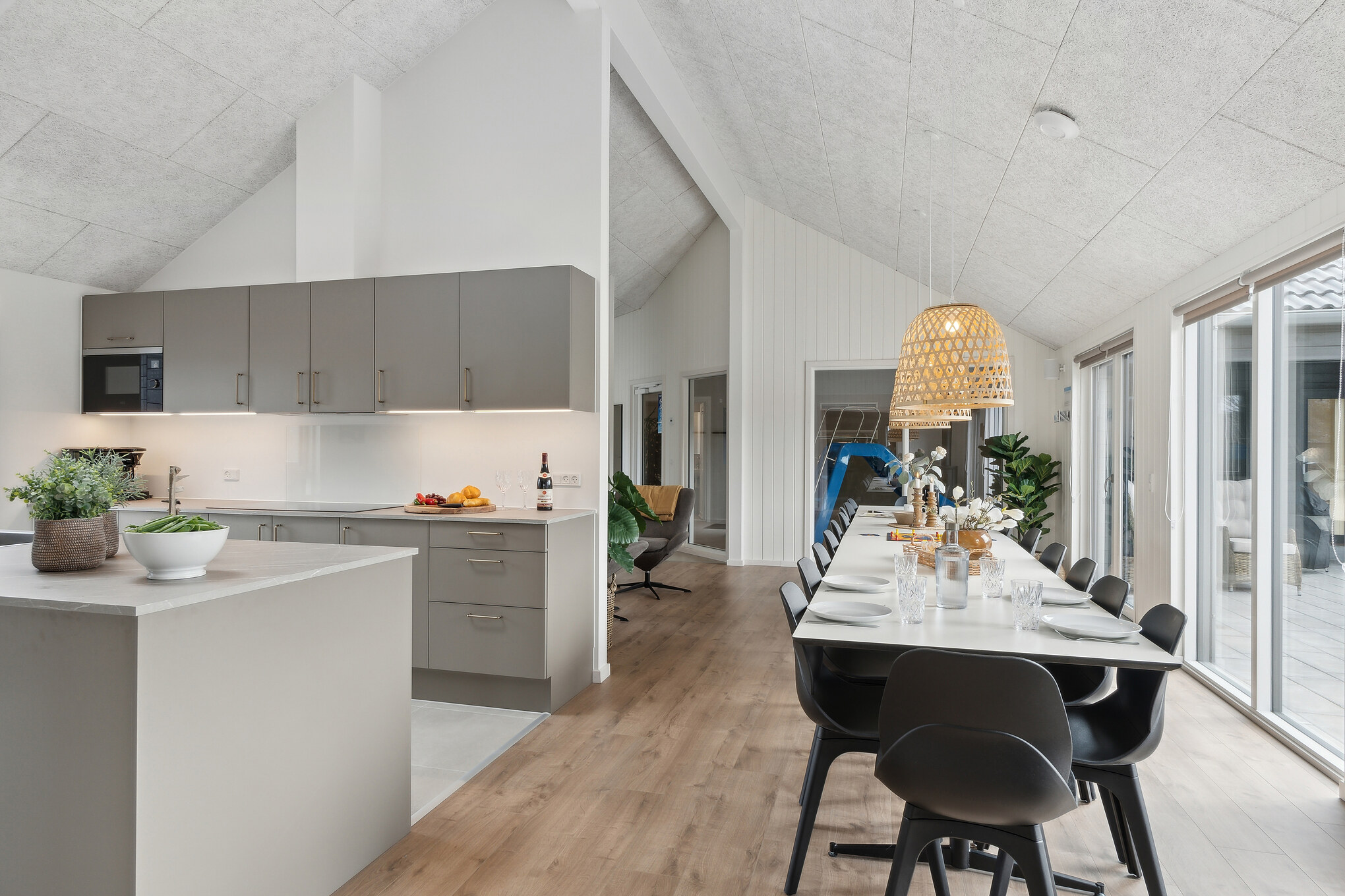Luksushus nr. 697 har et flott oppholdsrom.