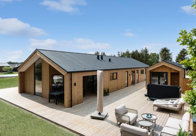 Dette lekre huset med spa, nr. 683, med plass til 10 personer, ligger i Nordjylland