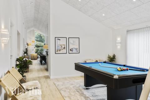 Aktivitetsrom i luksushus nr. 683 med 4 soverom og plass til 10 personer.