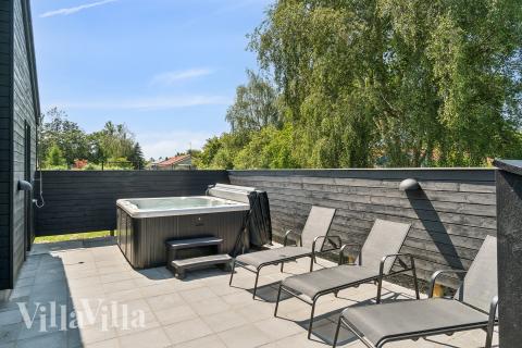 Nyt varmen i boblebadet i luksushus nr. 685 i Nordsjælland