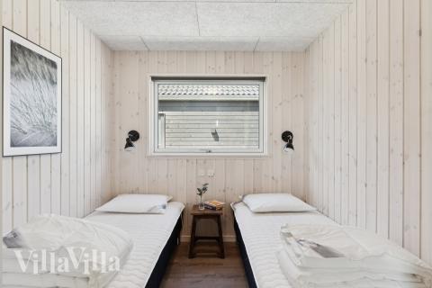 Et av de 7 soverommene i luksushus nr. 667 i Fyn og øyer.