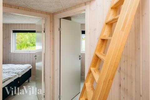 Det romslige inngangspartiet til luksushus nr. 670 i Lolland/Falster/Møn