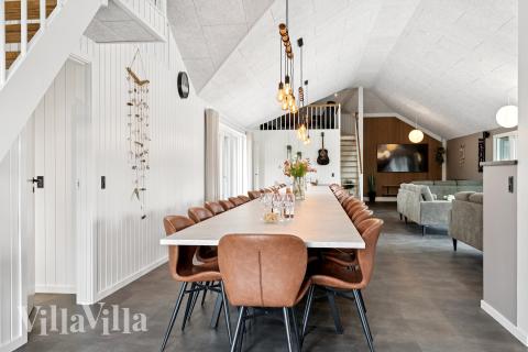 Luksushus nr. 686 har et flott oppholdsrom.