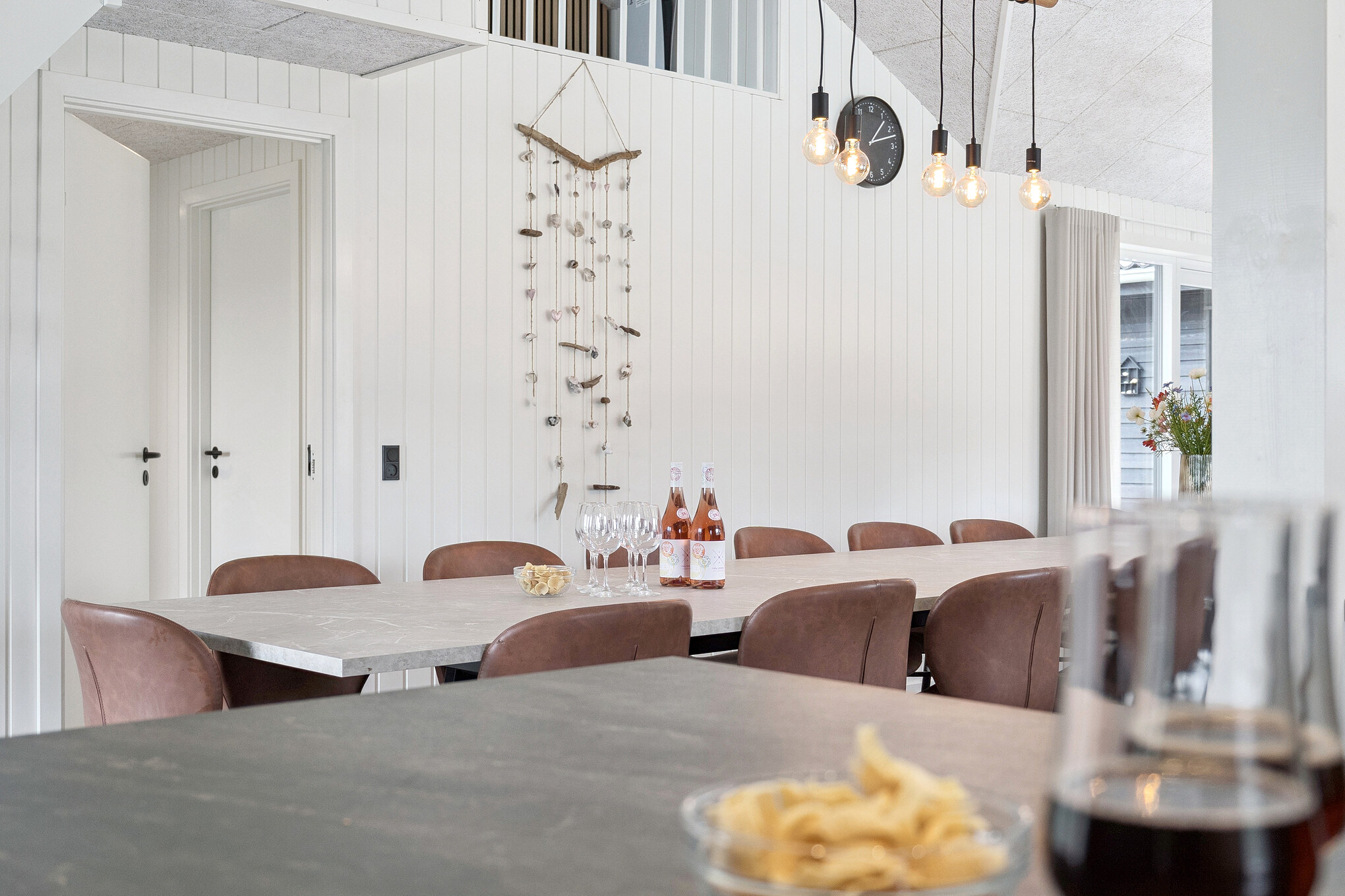 Oppholdsrom med plass til 36 i luksushus nr. 686.