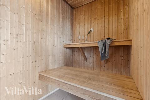 Nyt varmen i badstuen i luksushus nr. 292 til 18 personer