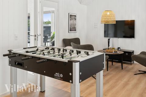 Aktivitetsrom i luksushus nr. 697 med 8 soverom og plass til 20 personer.