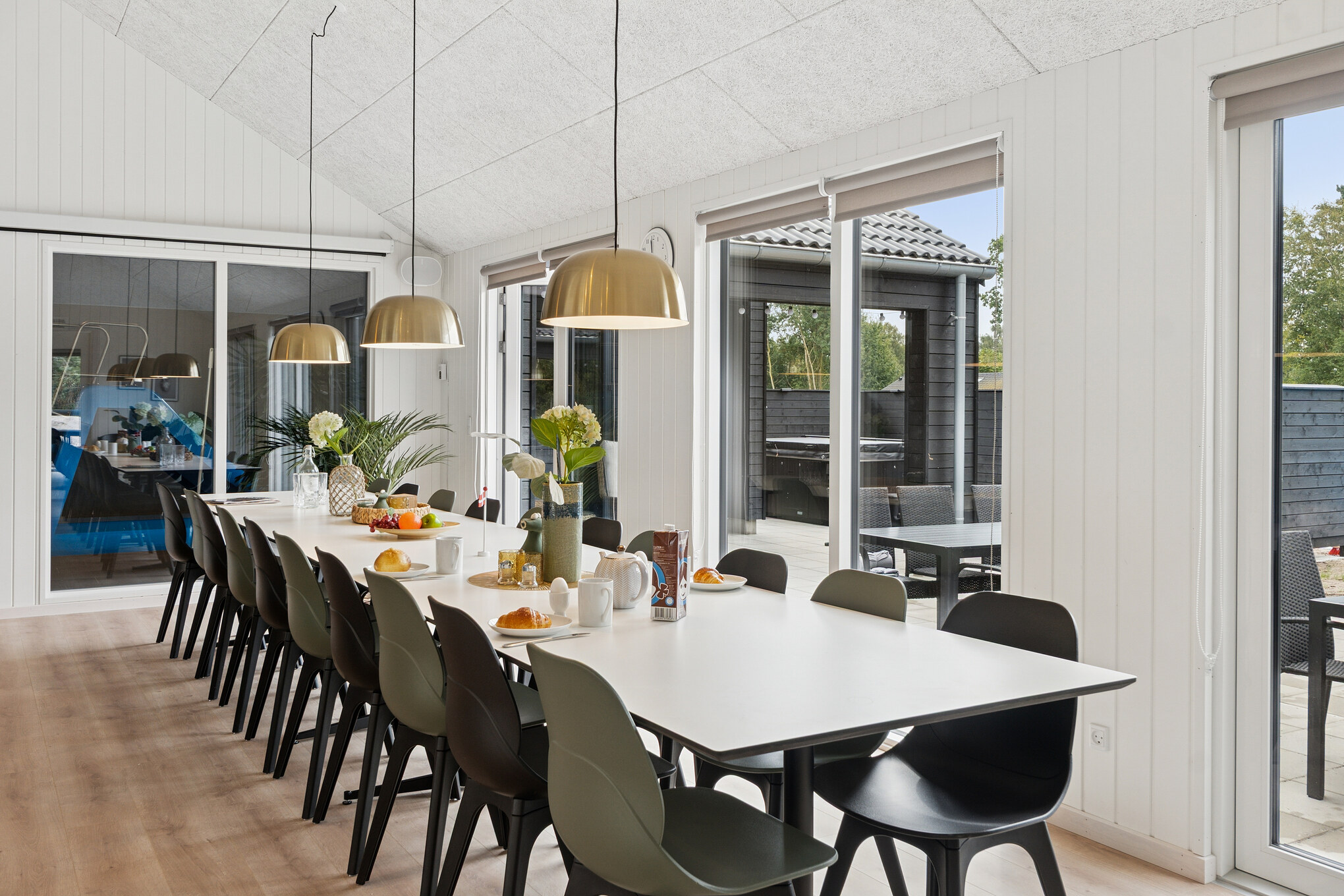 Luksushus nr. 697 har et flott oppholdsrom.