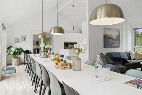 Oppholdsrom med plass til 20 i luksushus nr. 697.