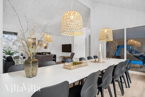 Oppholdsrom med plass til 20 i luksushus nr. 911.