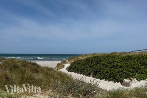 Den flotte stranden nær luksushus nr. 911 ved Lolland/Falster/Møn.