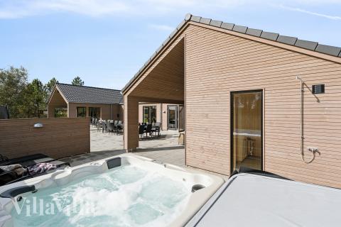 Luksushus nr. 699 har bl.a. et deilig boblebad