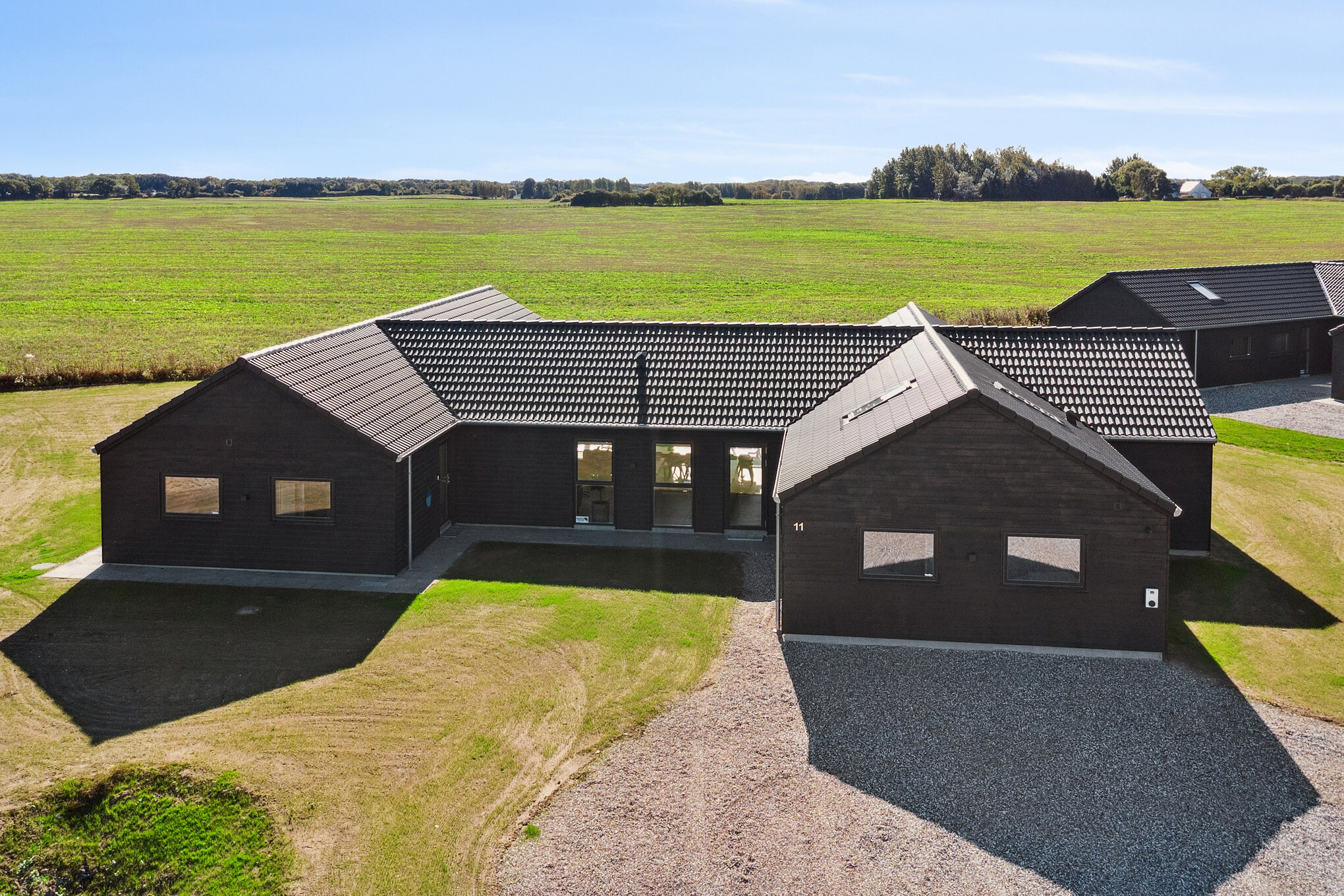 Dette lekre huset med svømmebasseng, nr. 673, med plass til 20 personer, ligger i Fyn og øyer