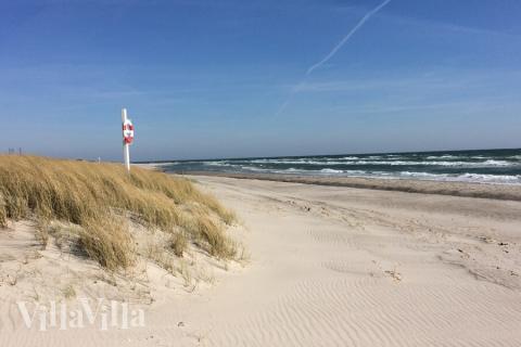 Stranden i nærheten av luksushus nr. 441 i Østjylland med plass til 26 personer