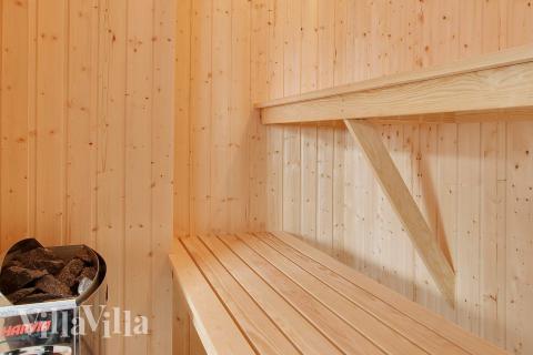 Nyt varmen i badstuen i luksushus nr. 293 til 22 personer