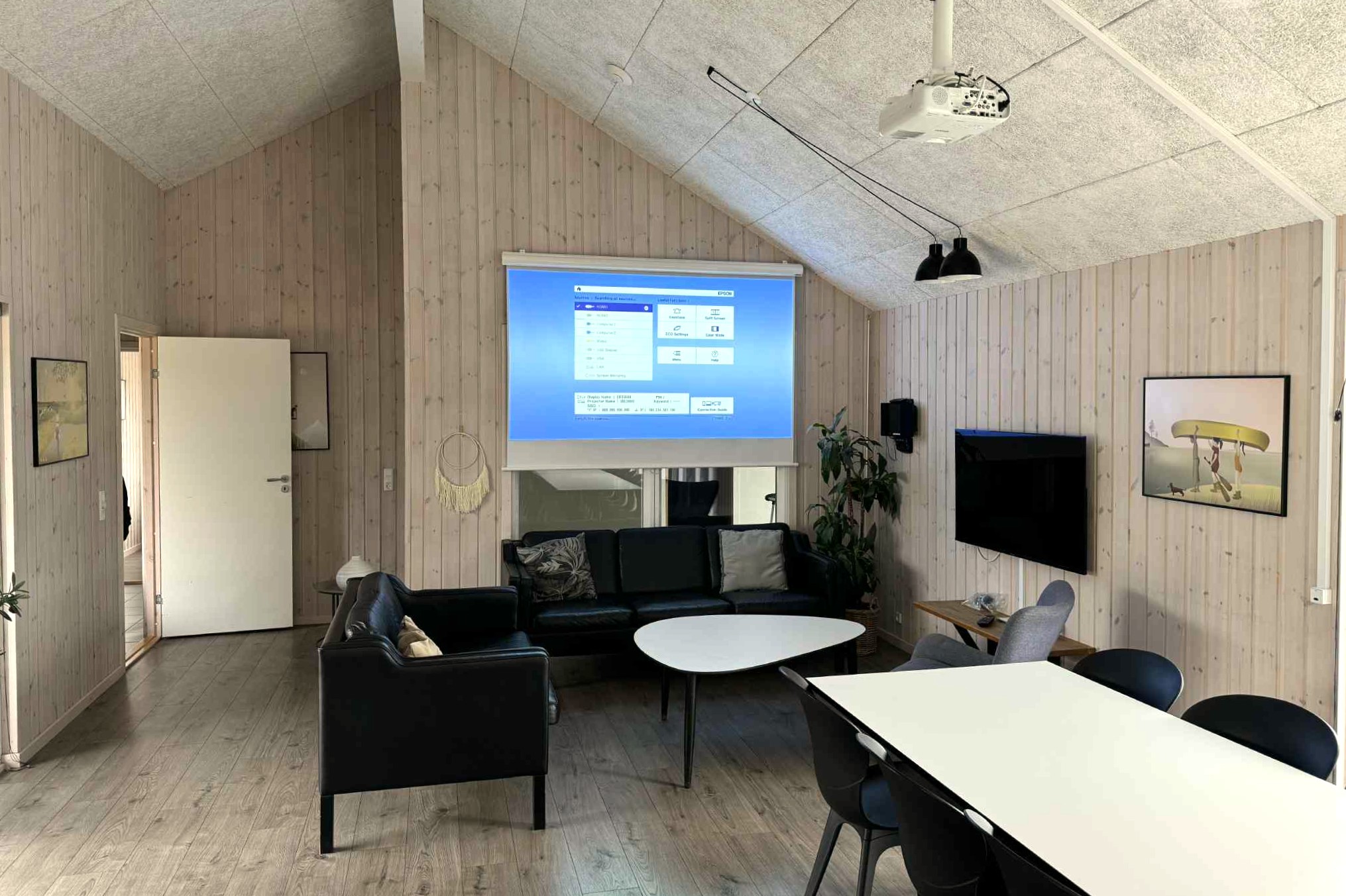Luksushus nr. 462 har et flott oppholdsrom.