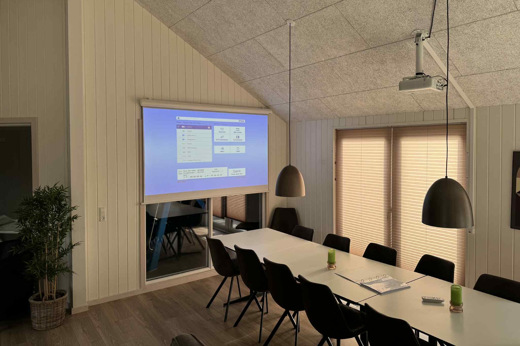 Oppholdsrom med plass til 26 i luksushus nr. 608.