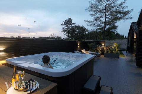 Luksushus nr. 931 har bl.a. et deilig boblebad