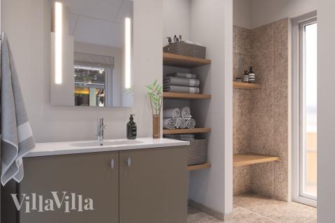 Et av badene i luksushus nr. 919