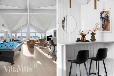 I tillegg til alle aktivitetsmulighetene i husets bassengavdeling, kan du også spille biljard, bordtennis og dart i luksushus nr. 901