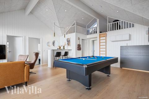 Konkurrer i feriehusets aktivitetsrom når dere besøker luksushus nr. 901 i Fyn og øyer.