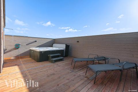 Nyt varmen i boblebadet i luksushus nr. 901 i Fyn og øyer