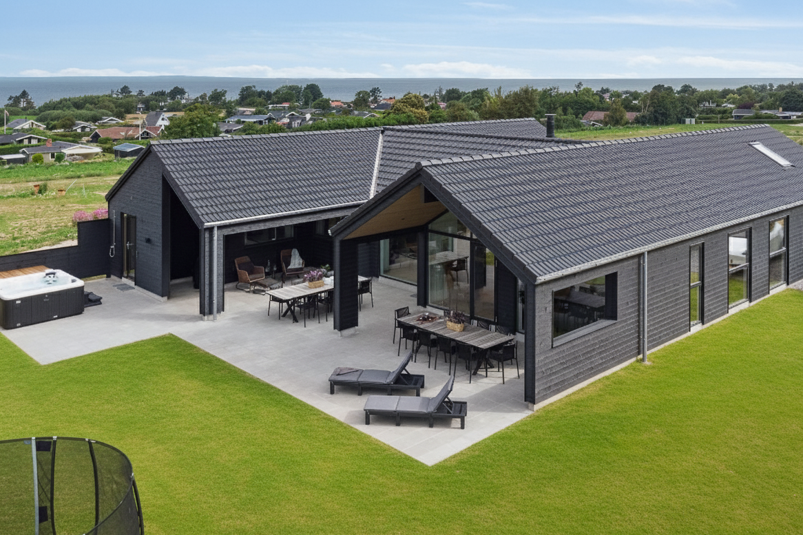 Flott feriehus nr. 668, med god plass til opptil 16 personer