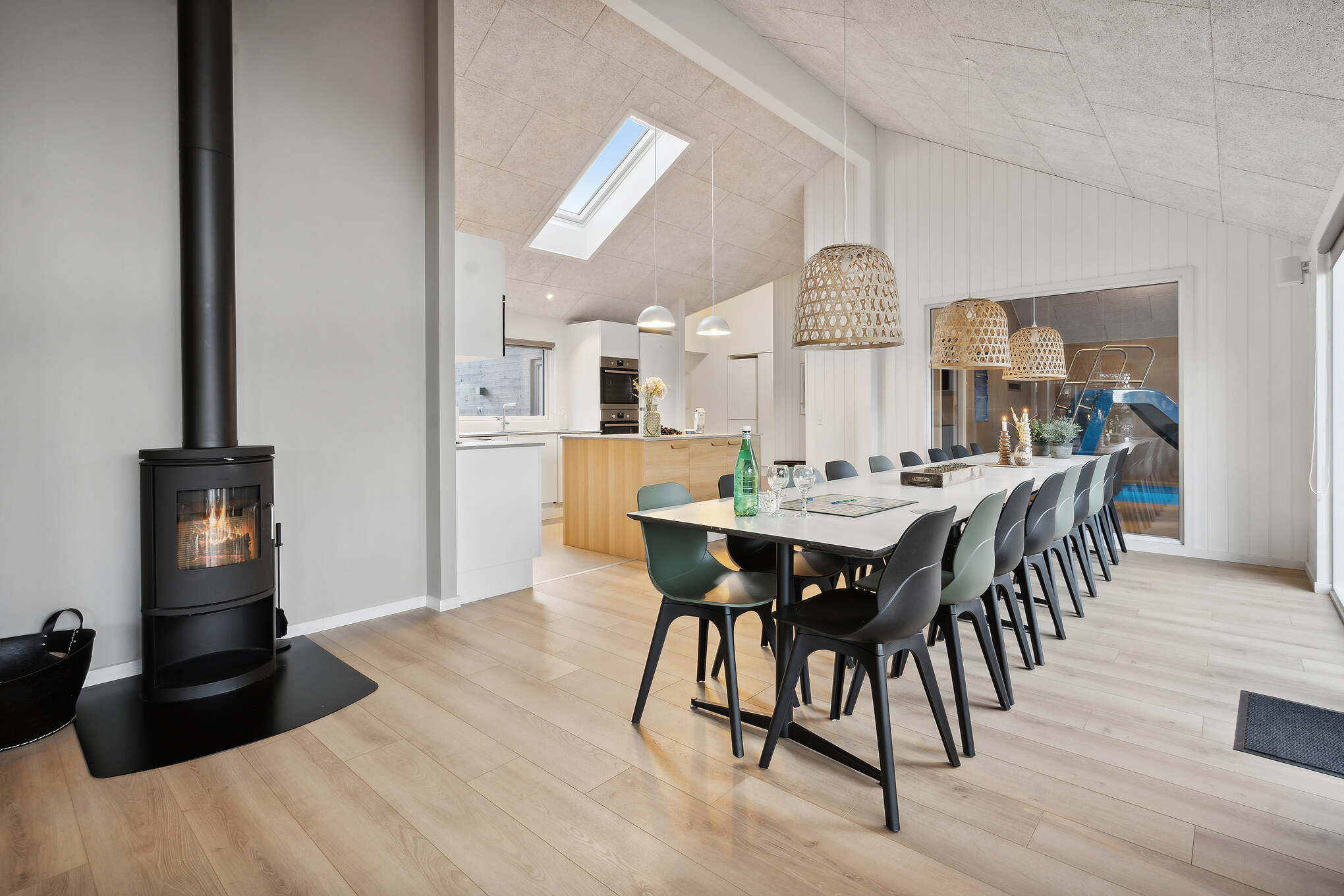 Luksushus nr. 912 har et flott oppholdsrom.