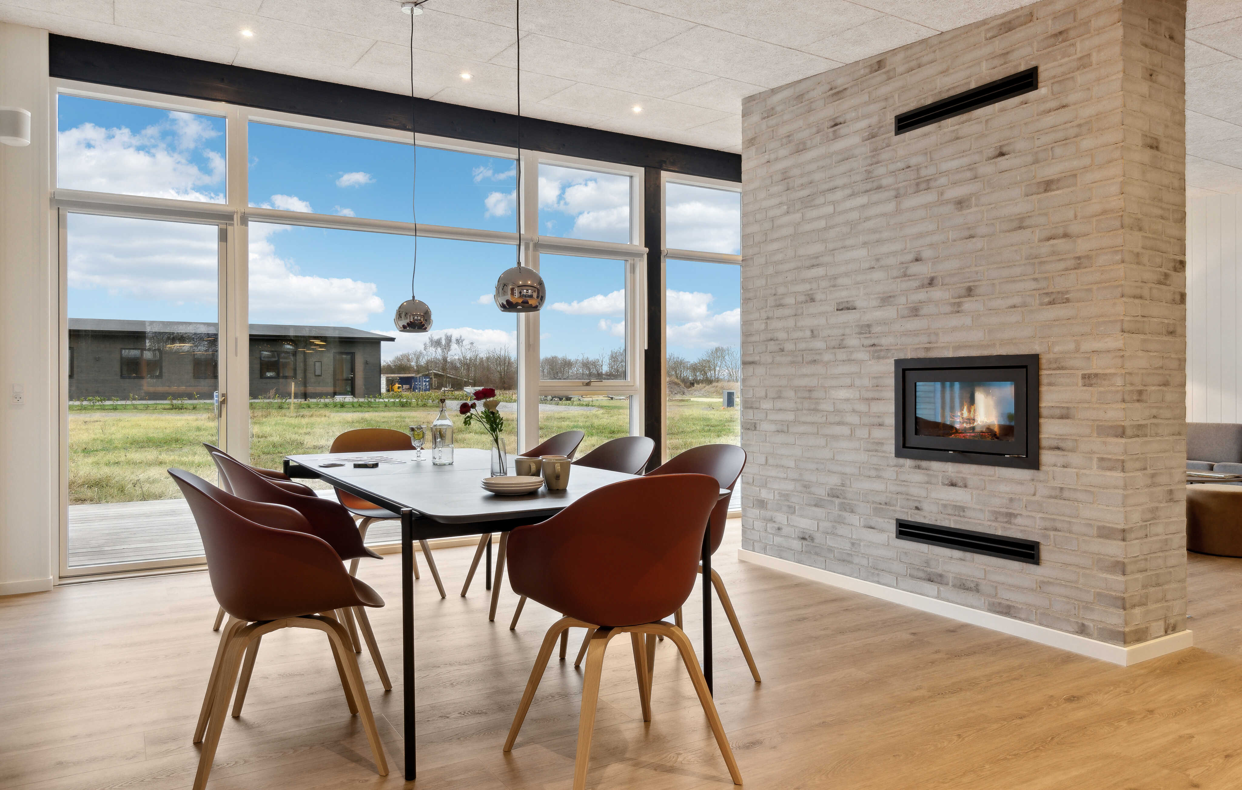 Luksushus nr. 936 har et flott oppholdsrom.