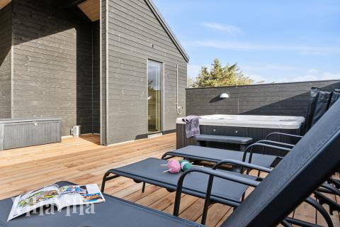 Luksushus nr. 902 har bl.a. et deilig boblebad